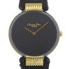 Bakira Watches 46153-3 blackDial Plated Gold Quartz Analog Display Women Used