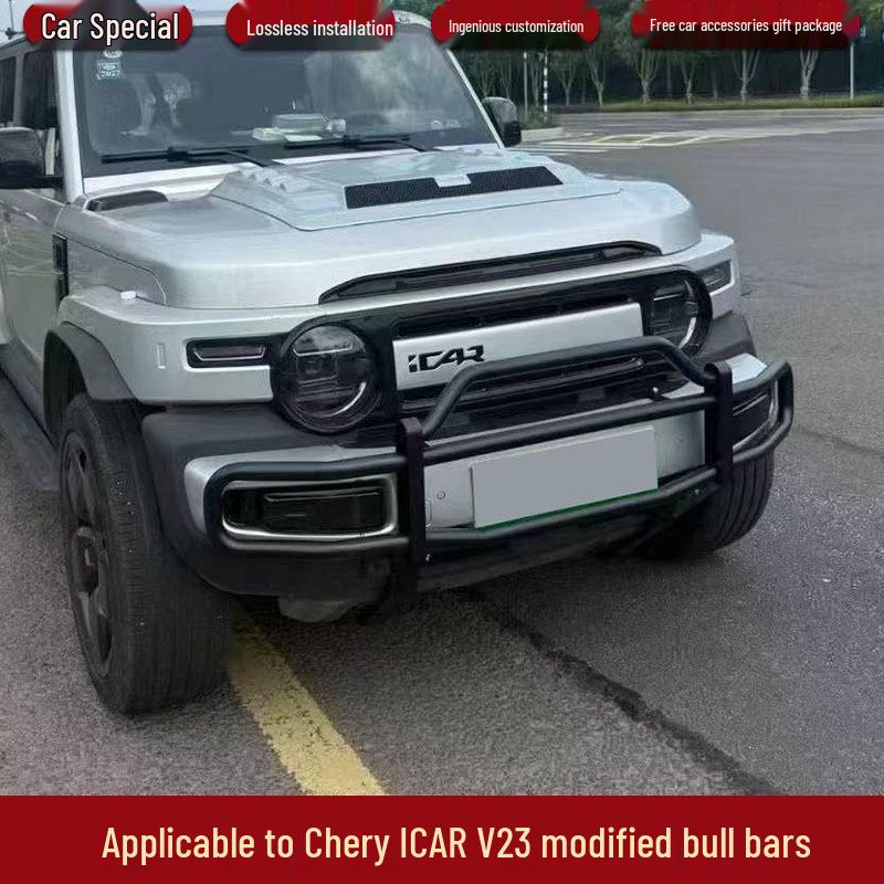 Модификация экстерьера Chery V23: Бамперы, Кенгурятник, Передний бампер, Балка противоударная