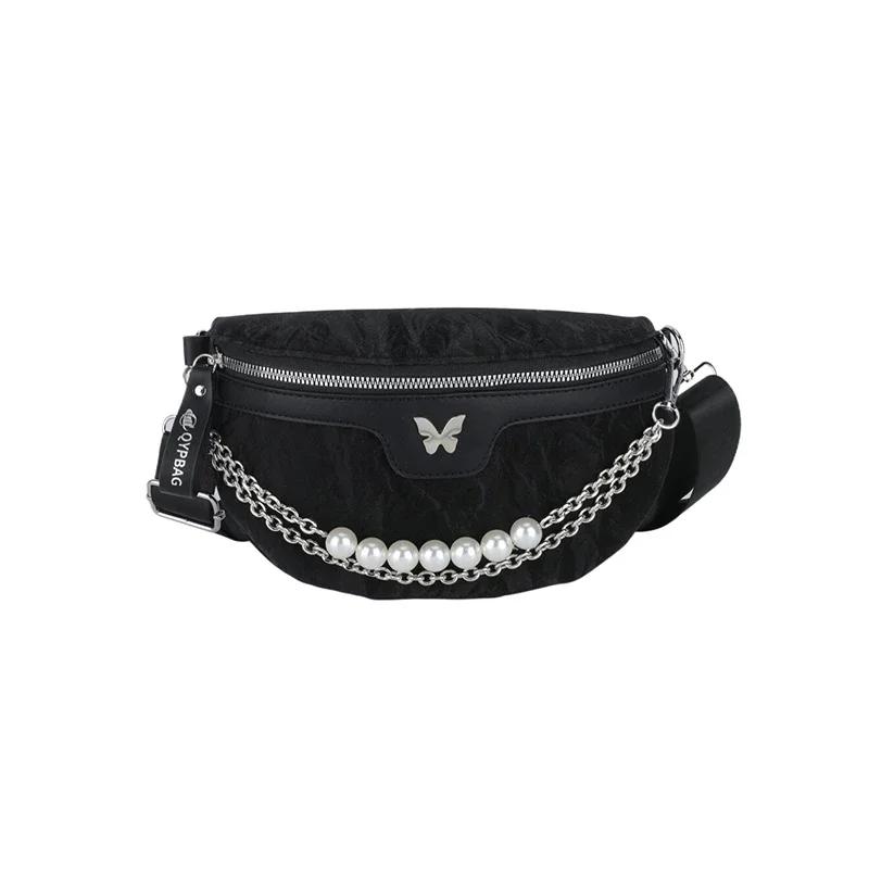 PU автомобильная строчка хит продаж поясная сумка на молнии бант повседневная нагрудная сумка универсальная мягкая популярная трендовая женская сумка через плечо