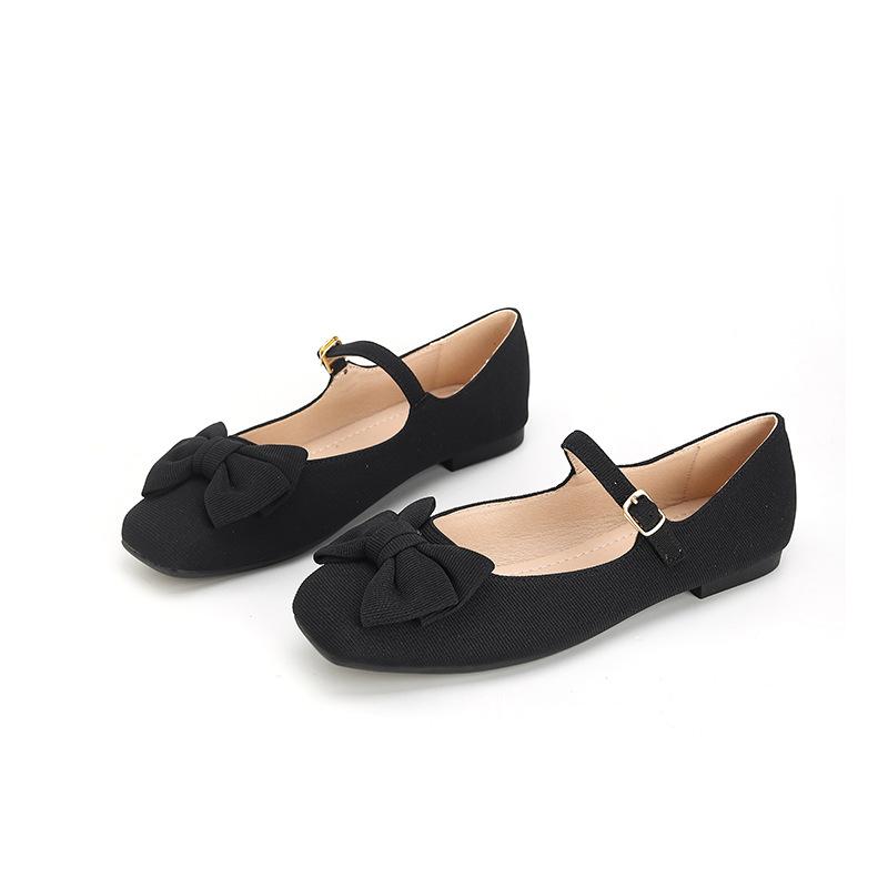 Женские повседневные туфли Мэри Джейн Балетные туфли на плоской подошве Туфли на плоской подошве с квадратным носком и ремешком на щиколотке Легкие прогулочные туфли Удобные женские модельные туфли без шнуровки