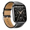 Ультратонкие смарт-часы с AMOLED-экраном 1,96 дюйма, изогнутым Bluetooth-вызовом, мониторингом состояния здоровья
