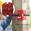 Уровень спиртовой, Магнитный уровень для столба Складывается для хранения, Проверьте пузырьковый уровень