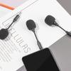 Phone Studio Smartphone Megaphone Stereo Mic Mini Jack Microphone Interview Microphone Recording