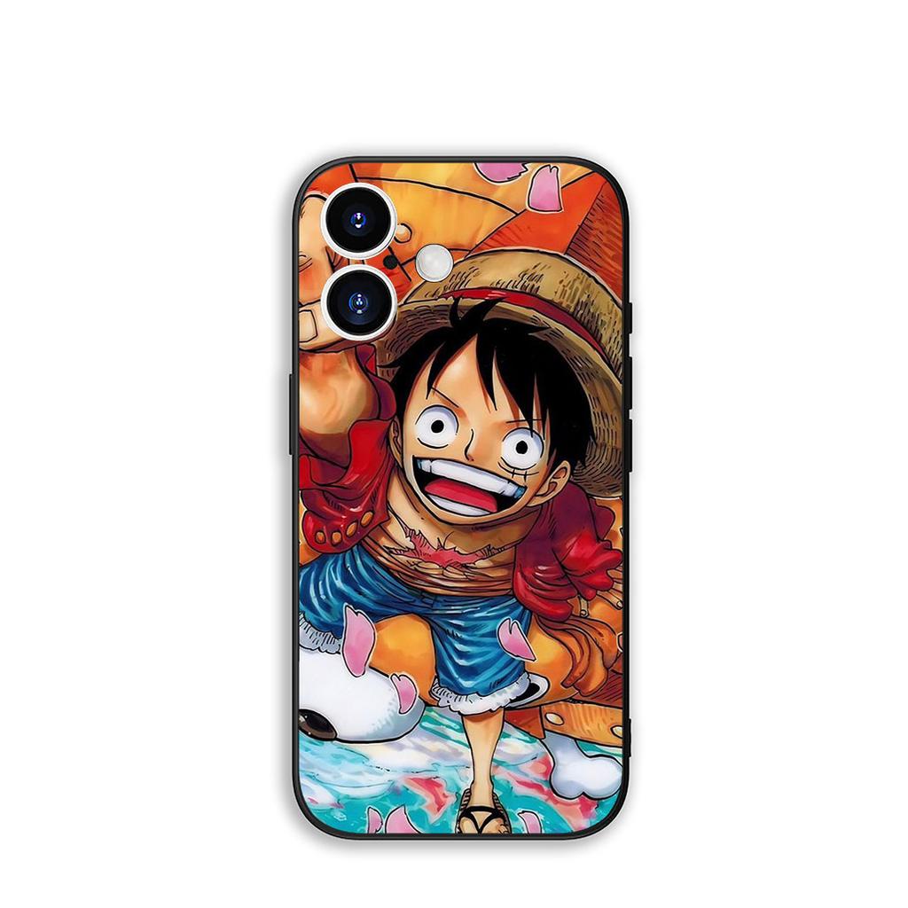 Phone Cover Luffy One Sanji Piece Roronoa Zoro for Apple iPhone 16 15 14 Plus 13 12 Mini 17 Pro Max + ProMax 16E Air 15+ Case