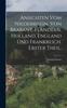 Книга Ansichten Vom Niederrhein, Von Brabant, Flandern, Holland, England Und Frankreich. Erster Theil.