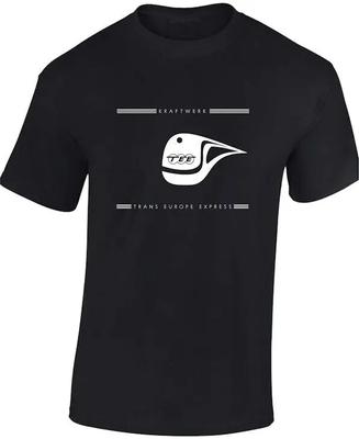 Kraftwerk Trans Europe Express Электронный Хаус ФУТБОЛКА Рейв Техно Детройт