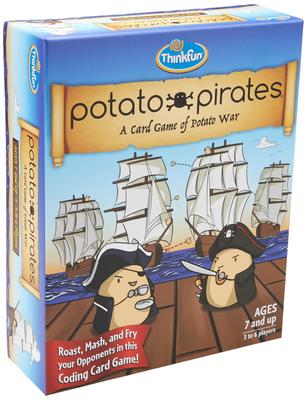ThinkFun "Potato Pirates" Боевая игра Potato Pirates 1930 Японская инструкция прилагается Возраст 7+ ThinkFun