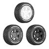 4pcs 60*22mm Wheel Rim & Tire Set for 1/14 MJX Hyper Go 14301 14302 14303 14304 RC Rally Off-Road Buggy Upgrade Accessories