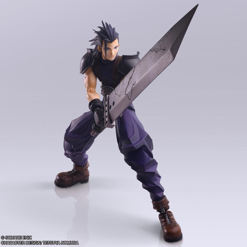 Final Fantasy VII BRING ARTS Zack Fair PVC Painted Action Figure