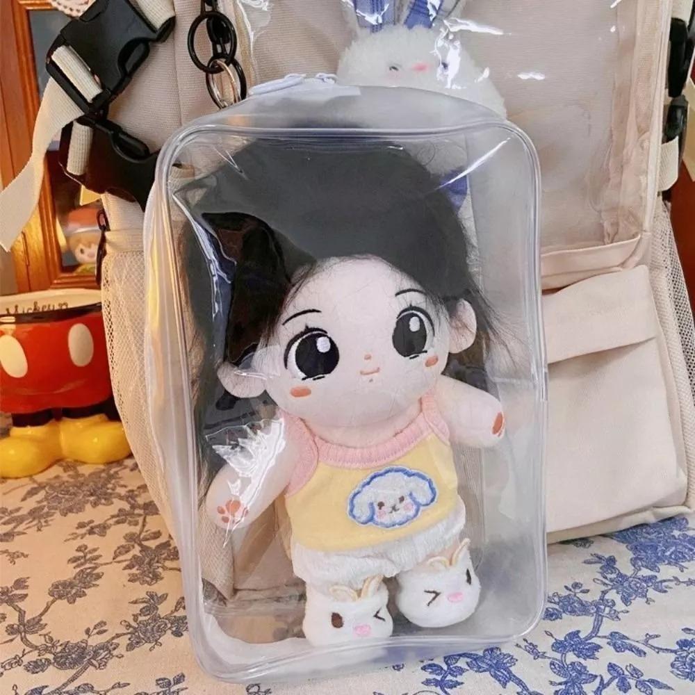 ПВХ пылезащитный мешок прозрачный ящик для хранения кукол портативный плюшевый кукольный мешок для улицы