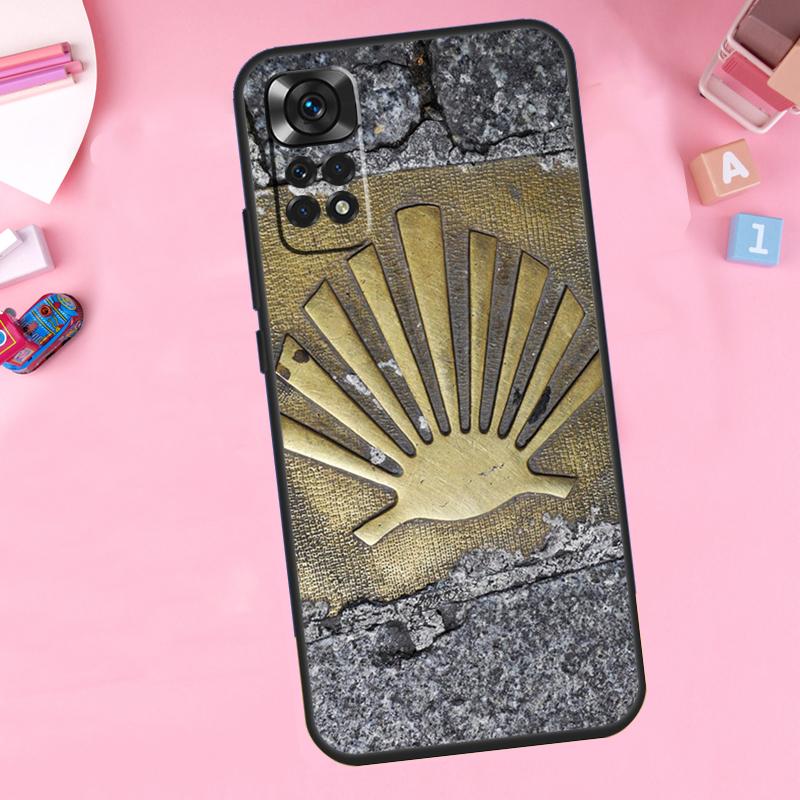 Camino de Santiago Case For Xiaomi Redmi Note 11 8 9 10 Pro 12 Turbo 8T 9S 10S 11S 12S Redmi 12C 10C 9C Cover