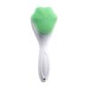 Silicone Face Scrubber Handheld Cat Paw Design Facial Cleansing Brush for Exfoliating Massaging Blackheads Removal Boby Lotion Application