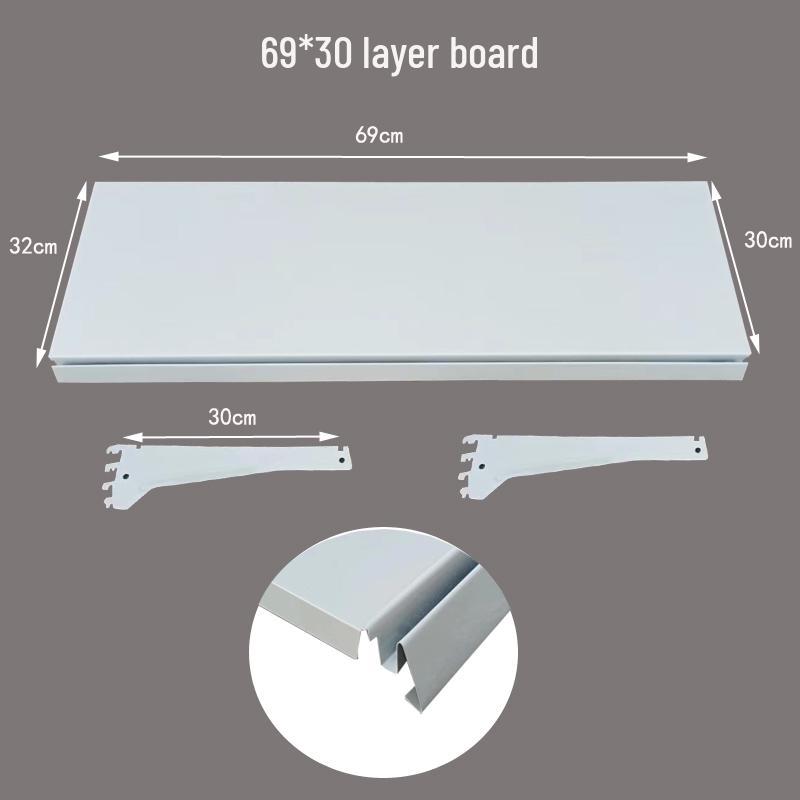 Кронштейн для полки-сетки An Chen Supermarket: Маленький стеллажный кронштейн для супермаркета/магазина у дома с полосой для ценников