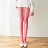 Высокоэластичные колготки Женская мода Конфетный цвет Летние Весенние чулочные изделия Женские Повседневные Базовые Свежих оттенков Колготки Носки для стройных ног