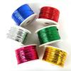 91Meter Candy Color Twist Tie Wire Gift Packaging Rope Wire For Cake Pops Sealing Cello Bags Lollipop Gifts Package