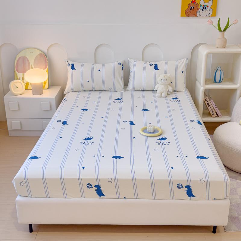 100% хлопок простыня на резинке мягкая покрывало для кровати приятные для кожи простыни домашний чехол для матраса эластичное постельное белье lençol (Нет наволочки)