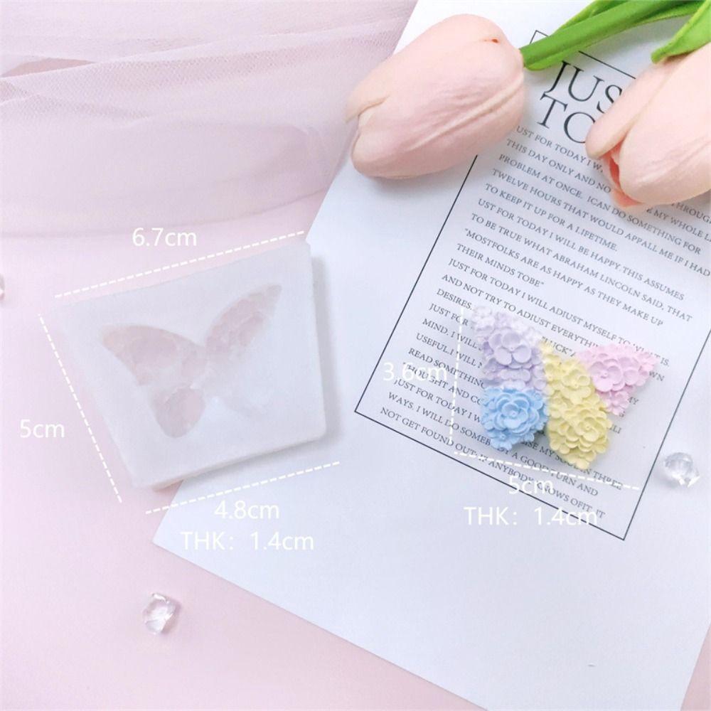 3D Candle Mold Flower Butterfly Soap Mold Fragrance Candle Butterfly Shaped Mold  Home Decor