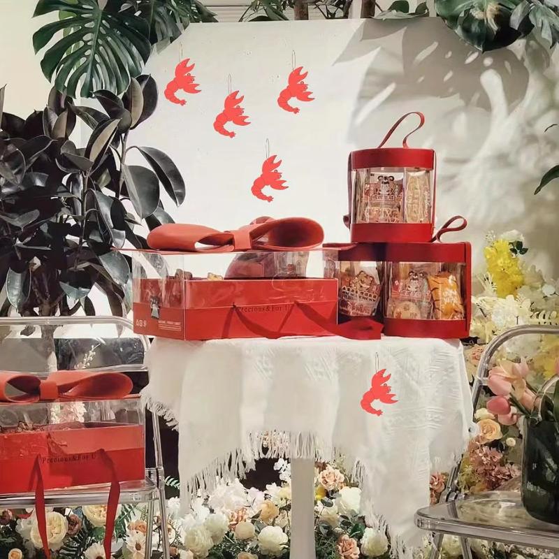 Crayfish Unfinished Crafts Wood Chip Decorations Suitable for Birthday Wedding Party Desktop Decoration DIY Painting Gifts