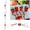 PVC Blood Bag Pendant Type A B O AB Plasma Halloween Blood Pendant  Jewelry Making Gift