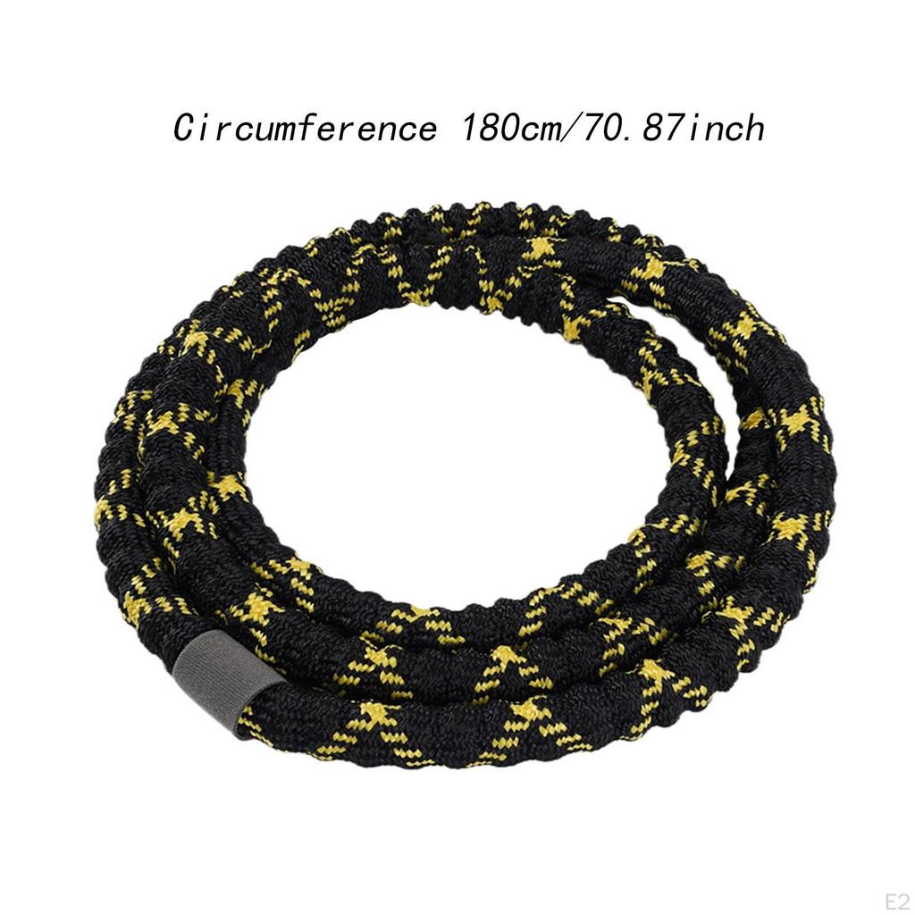 Weighted Soft Spring Hoop,Portable Entertainment Fitness Circle Foldable Hoop Exercise for