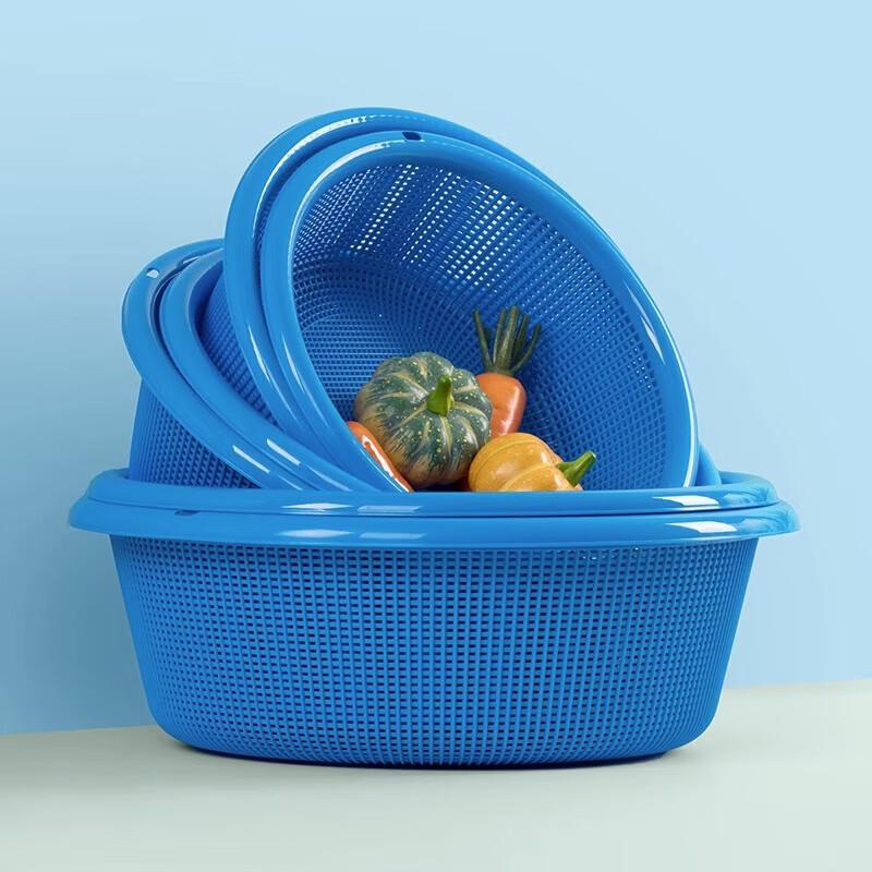 CHAHUA Stainless Steel Round Draining Basket