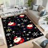 3D Christmas Cartoon Carpet, Living Room Bedroom Home Decor Carpet Garden Lawn Carpet Kitchen Kids Bedroom Mat Christmas Present