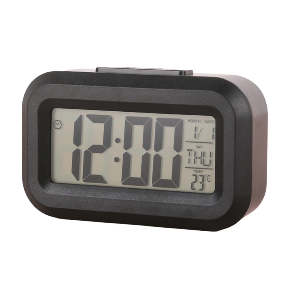 Led Light LED Digital Clock LCD Display Smart Digital Alarm Clock Bedside Table Clock  Home Decor