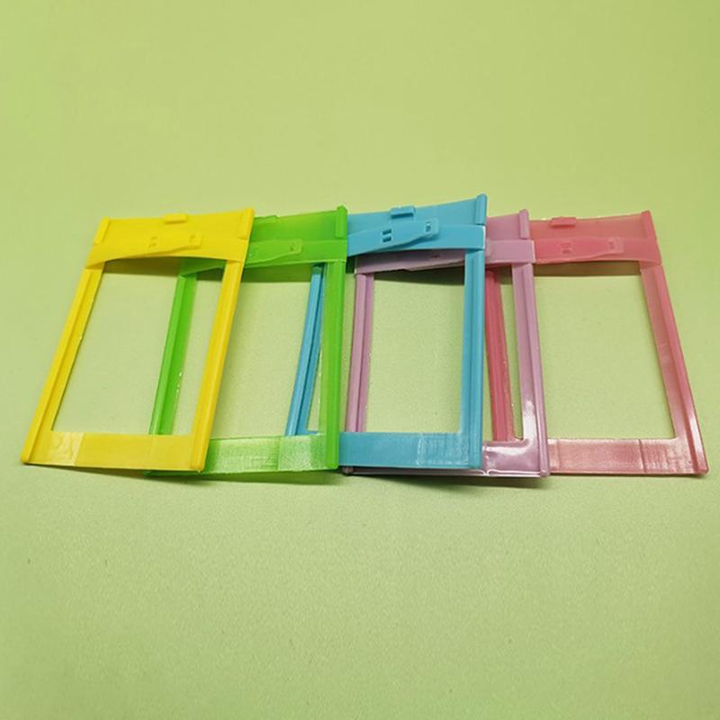 5Pcs 3" Desk Photo Frame Picture Frames For Fujifilm Instax Mini Colorful Diy Photo Frame Fridge Refrigerator Picture Frame