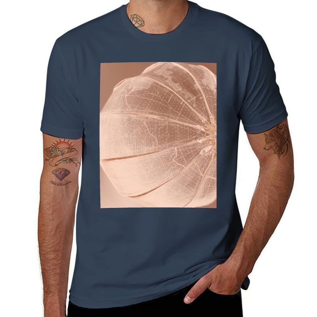 Unzip The World Colourised Copper Tshirt Minimal Art Print Tshirt