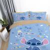 Adorable 3d Cartoon Stitch Anime Comforter With Matching Duvet Cover And Pillowcase