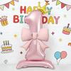 Pink Color Standing Crown Balloons Crown Shape 42 Inch Balloons  Birthday Parties