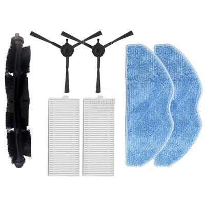 Аксессуары для робота-пылесоса Tefal Rowenta X-PLORER Serie 75s RR8577WH Комплект запасных частей для замены, основная щетка, боковая щетка, фильтр HEPA, тряпки для швабры
