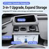 Silicone Behind Screen ETC Storage Box For Toyota RAV4 Wildlander 2026‑2028 Black Red White Dashboard Sundries Car Parts