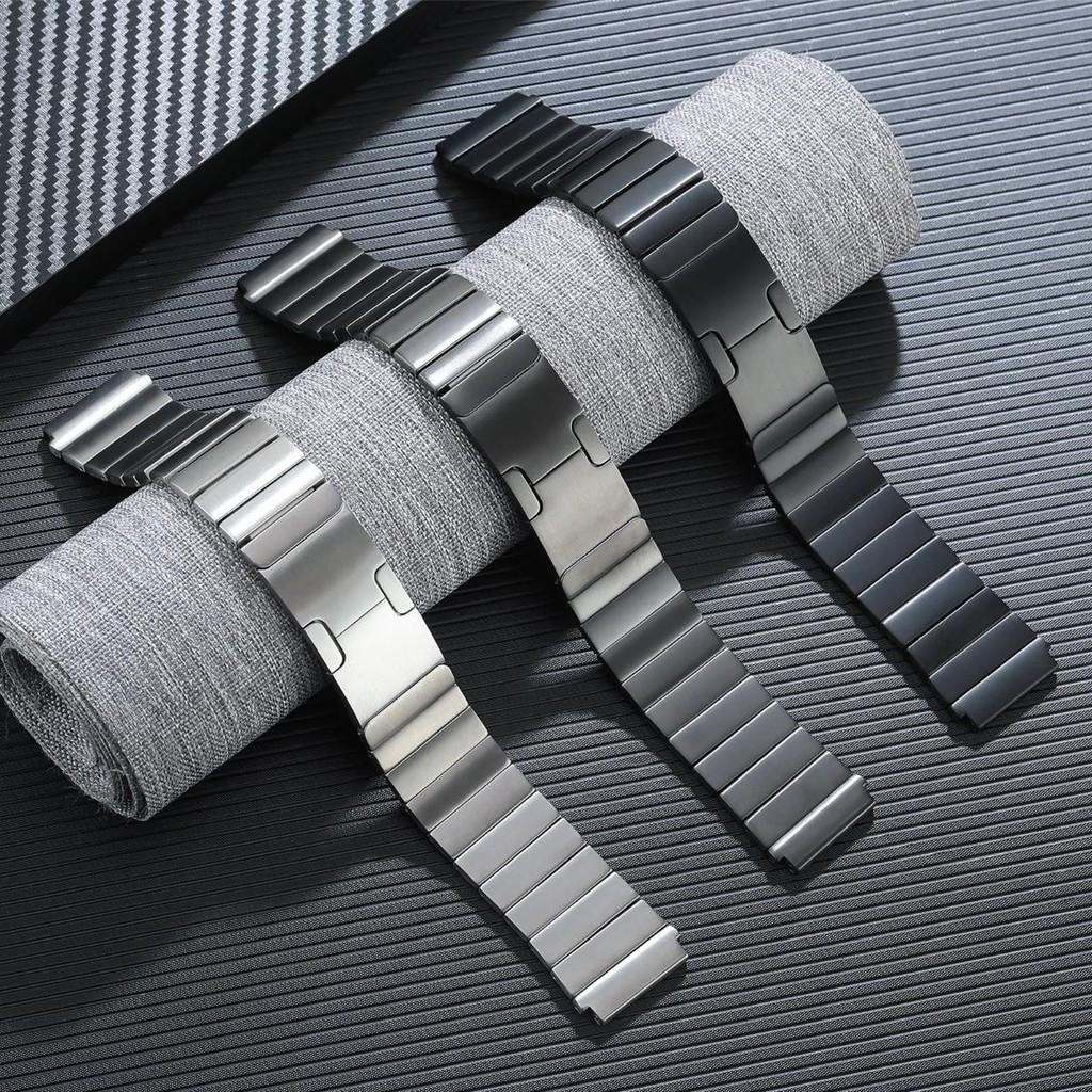 Ремешок из нержавеющей стали 22 мм с быстрой фиксацией для Huawei GT 6 46 мм, GT 6 Pro 46 мм, титановый, деловой, с боковым отсоединением для Huawei W
