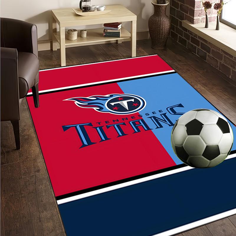 Tennessee Logo Art Rug Office Carpet Non-Slip Mat, Chair Rug Floor Covering for Gaming, Bedroom, Living Room , Home Decor Christmas Gift