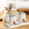 Large Capacity 2 In 1 Cat Food Dispenser Dry Wet Separation Dog Cat Food Bowl  for Puppy Kitten