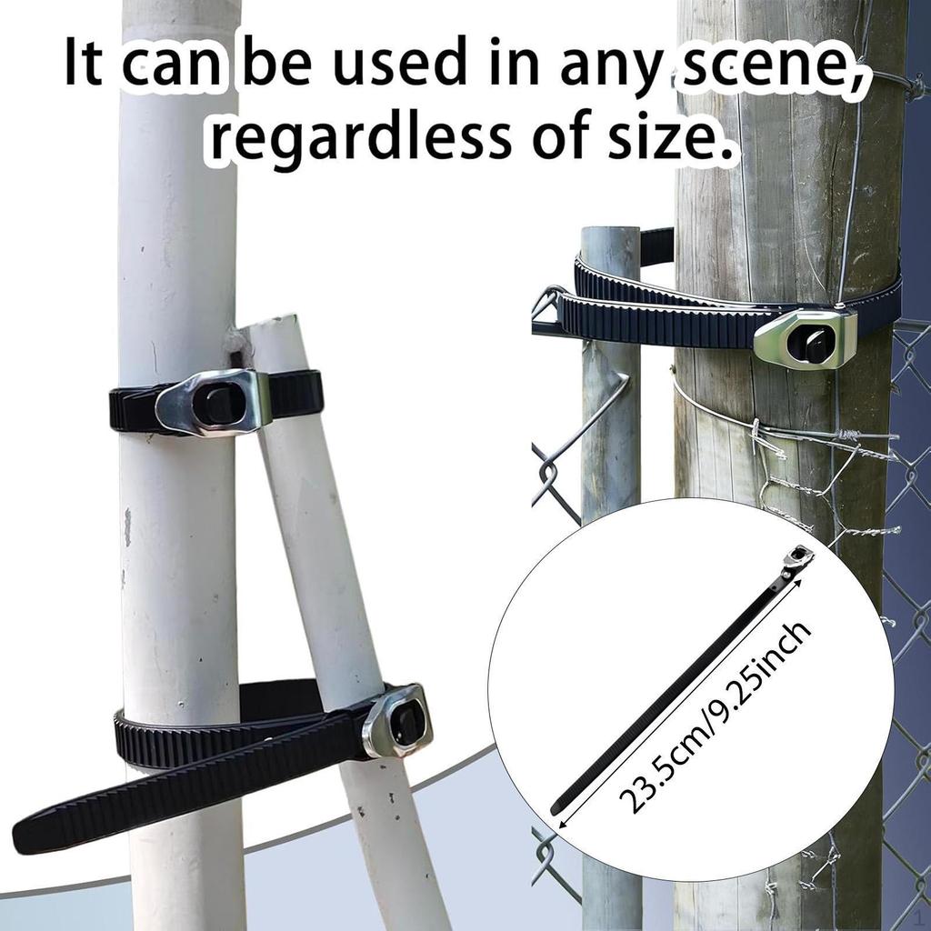 Ratchet Cable Tie Adjustable Locking Strap Heavy Duty Securing Zip for Industrial