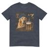 Golden Retriever Drinking Beer Funny Dog Beer Humor Tshirt