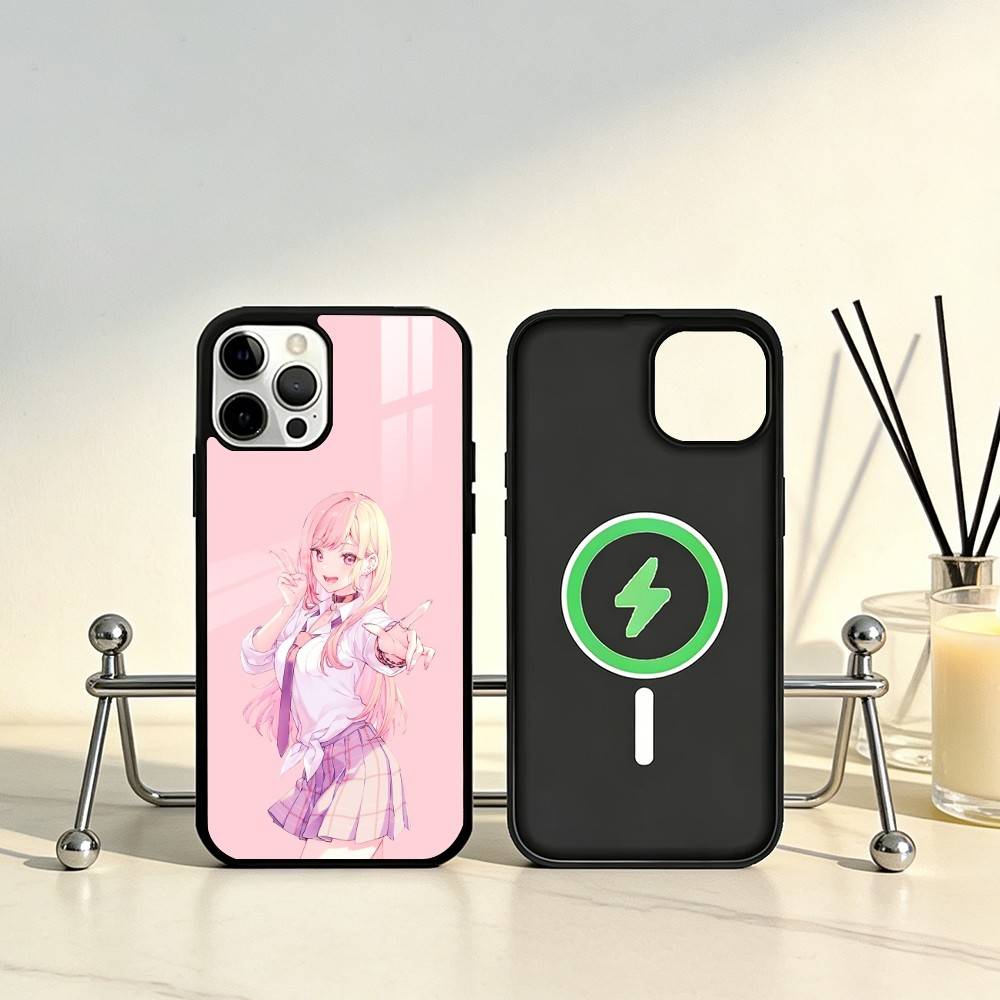 M-Marin Kitagawa Phone Case For iPhone17,16,15,14,13,12,11 Plus,Pro Max Magnetic For Magsafe Wireless Charging
