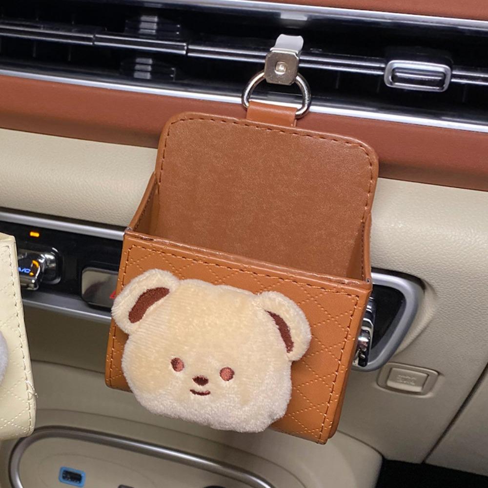 Сумка для хранения мультяшный автомобиль ящик для хранения PU кожа автомобильный ящик для хранения мобильного телефона автомобильные аксессуары