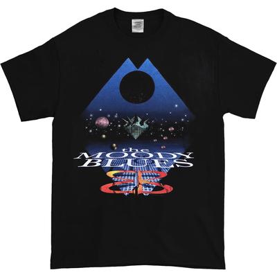 Черная двусторонняя футболка унисекс 1998 Moody Blues Tour