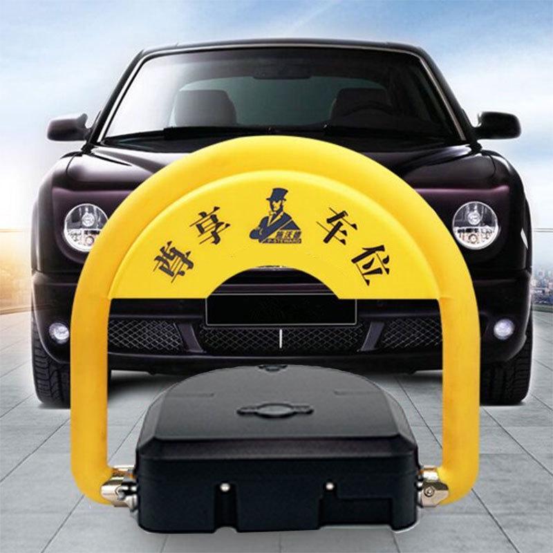 Smart Aluminum Anti-Theft Parking Lock with Remote Control – Waterproof and Collision-Resistant for Home and Community Use