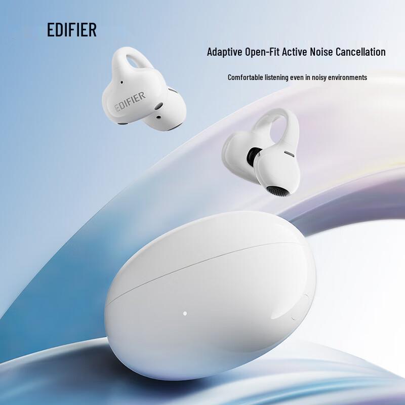 Edifier Lolli Clip Cloud-Feel Open-Ear Bluetooth Earbuds