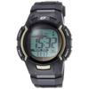 [Arias] AD06519RCSOL4 Men's Radio Solar Digital Dash Waterproof Multifunctional Backlit Urethane Strap Black