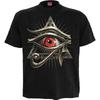 Spiral Direct Unisex Adult Evil Eye Back Print T-Shirt