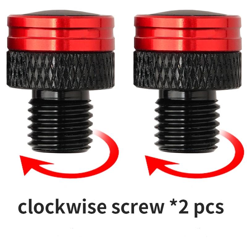 For Triumph Street Triple 765 RS /S/R 675 Trident 660 Tiger 900 GT 800 1200 CNC Motorcycle Mirror Hole Plug Screw Bolts Cover