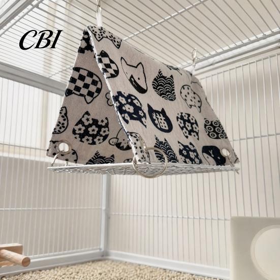 Bird Cage Bed Parrot Hammock Tent, Hanging Bed, Snuggle Cave, Cozy Breathable for Budgies Parakeets Cockatiels Small Parrots Easy Install