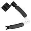 Samkos String Winder Black 3in1 Tool String Winder Acoustic Guitar String Maintenance Guitar Peg Turner Bridge Pin Remover Nipper Maintenance Tool