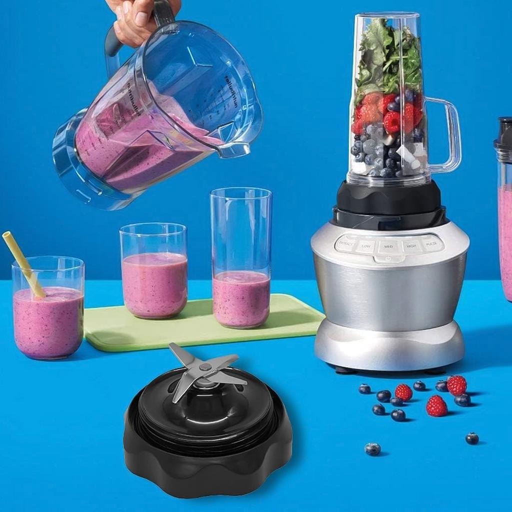 Kitchen Supplies Blender Blade Head Environmentally Friendly Blender Accessories Plastic Base for NutriBullet Blender