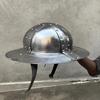 Warriorpoint 18 Gauge Medieval Italian Kettle Cap, Kinght Hat Armour Replica Cosplay LARP Helmet